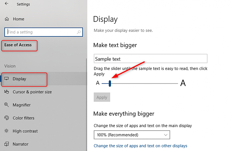 How to increse the font size of Outlook 365's Folder Pane-image.png