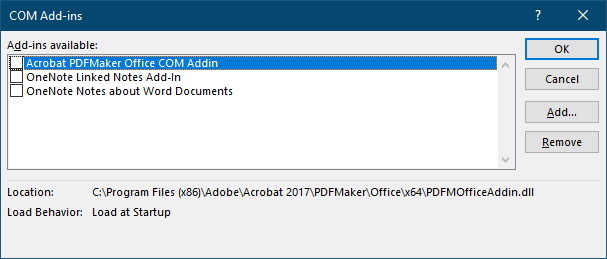 office 2010 not responding after update to 1809-wordaddins.png