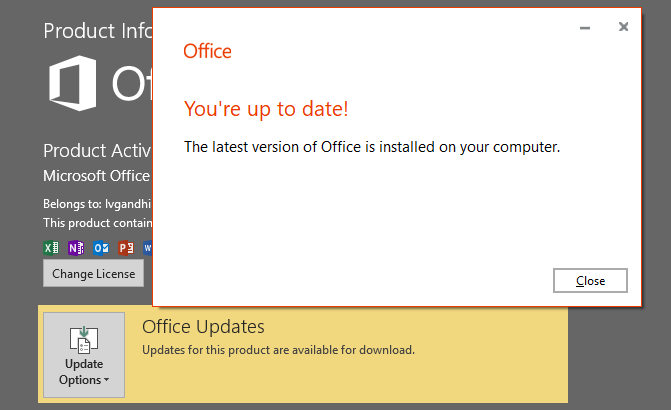 update microsoft office 2013 to 2019