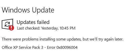 Office XP Service Pack 3 update failed - but I don't have Office XP-screenshot_01.jpg