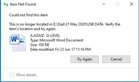 unable to open usb drive files in word excel-copy-error.jpg