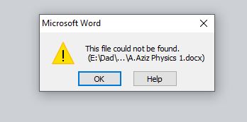 unable to open usb drive files in word excel-ms-word-error.jpg