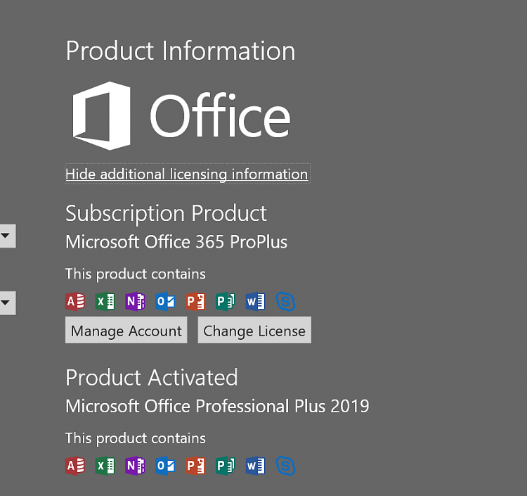 Help needed to remove Office 365 Subscription detail Solved - Windows