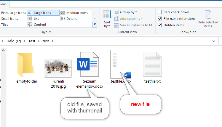 Ms 365 Files Word Excel Ppt No Thumbnails In Windows Explorer Windows 10 Forums