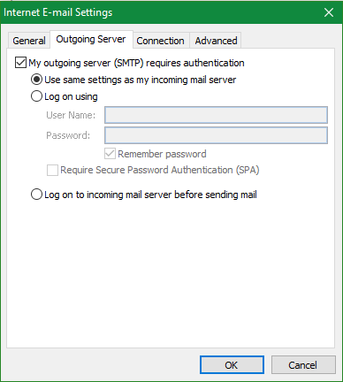 Outlook 2016-Gmail not sending, password for SMTP, tried ports 465 587-outlook-gmail-2.2-more-settings-outgoing-server.png