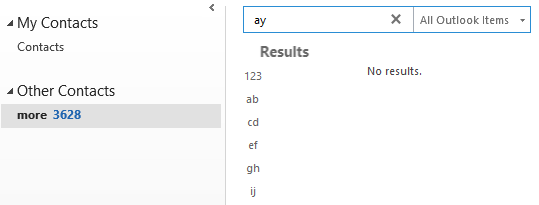 Contacts search not working - Office 2019 Home and Business-outlook_contacts_search_bug.png