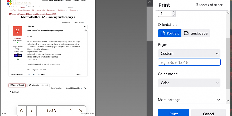 Microsoft office 365 - Printing custom pages-image.png