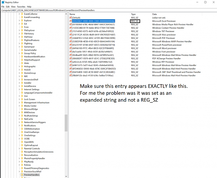The notorious &quot;No preview only of Excel files in Explorer&quot;-excel-preview-fix.png