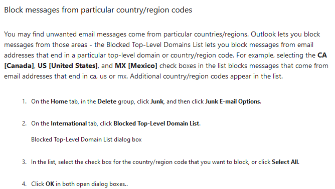 How block emails ending in .de or .space-block-messages-particular-countryregion-codes.png