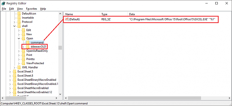 Excel error when opening documents &quot;problem sending the command...&quot;-untitled.png