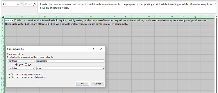 How to search multiple words in excel?-disposable-empty.png
