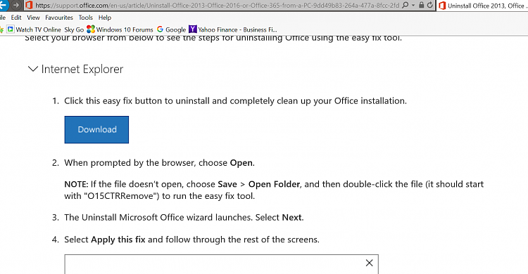 office 2016 removal tool