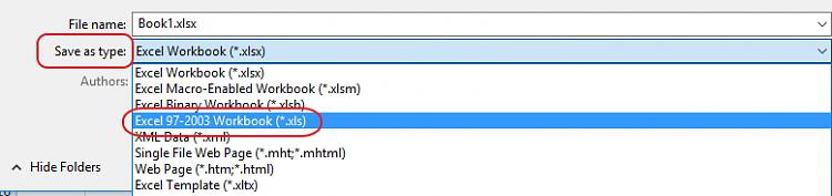 Default Excel 2003 to open all files over 2007-excel....-save-type.jpg
