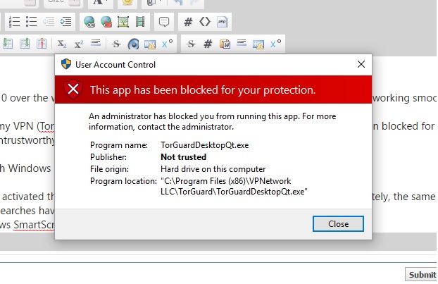 Publisher not Trusted, App blocked for 'protection'-error.jpg