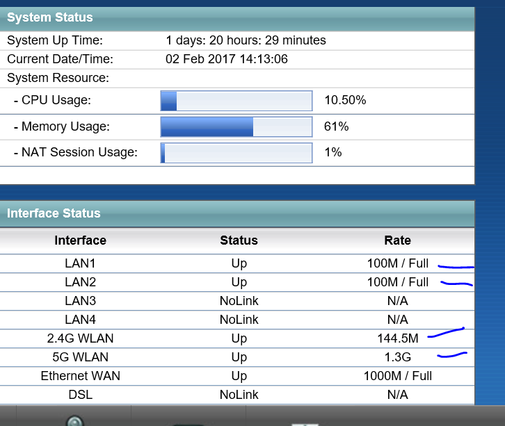 Lan Cable - does it go defective ??down to 100M slower than Wifi-wan.png