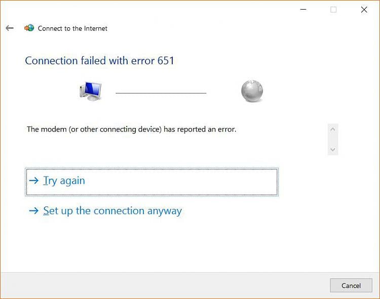 em client connection failed em client connection failed