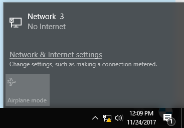 Warning microsoft internet Can't send