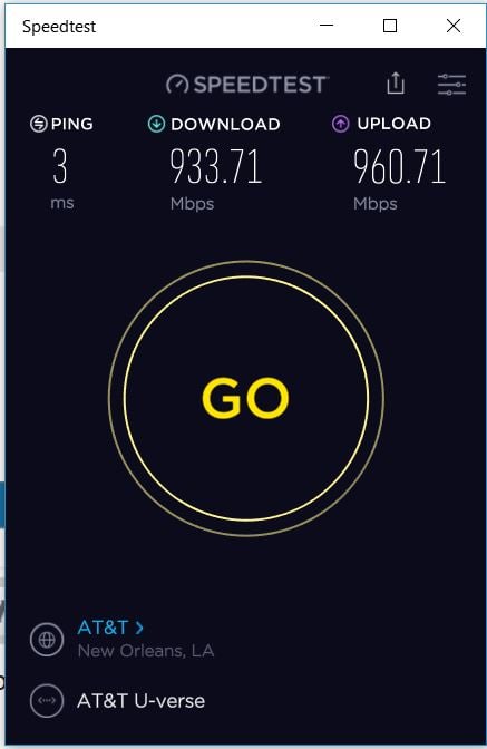 Tm speed test ookla