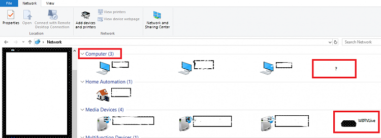 WD TV Live - External HD no longer showing in Windows 10 Network-capture.png