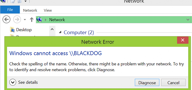 Windows 8.1 and W7  see W10 computer but cant access files-network2.png