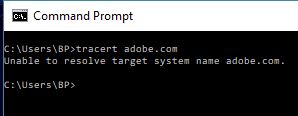 DNS Server not responding problem-tracert-adobe.jpg