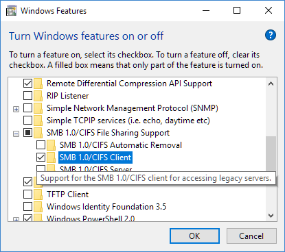 Windows 10 computer will not connect to windows xp computer-smb1-client.png