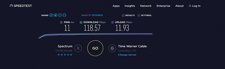 Ethernet disrupts Internet connection for both wired and WiFi-speedtest.png