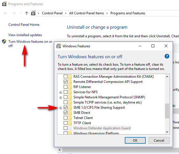 Windows 10 Pro unable to connect to samba share but works in safe mode-smb.jpg