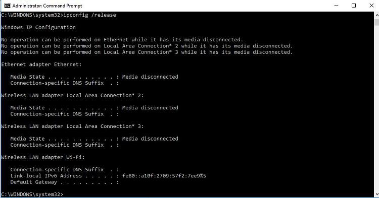 Windows has detected an IP address conflict and other Network Problems-release.jpg