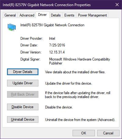 New Intel Ethernet Drivers Solved Windows 10 Forums