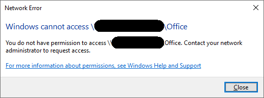 Sharing entire drive gives permission access error, folders work fine.-error.png