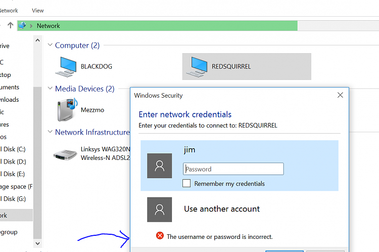 Networking too problematical - gone back to build 10149-network.png