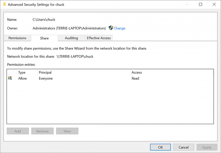 Unable to Home Network New Windows 10 Computers-read-access-only-2.png