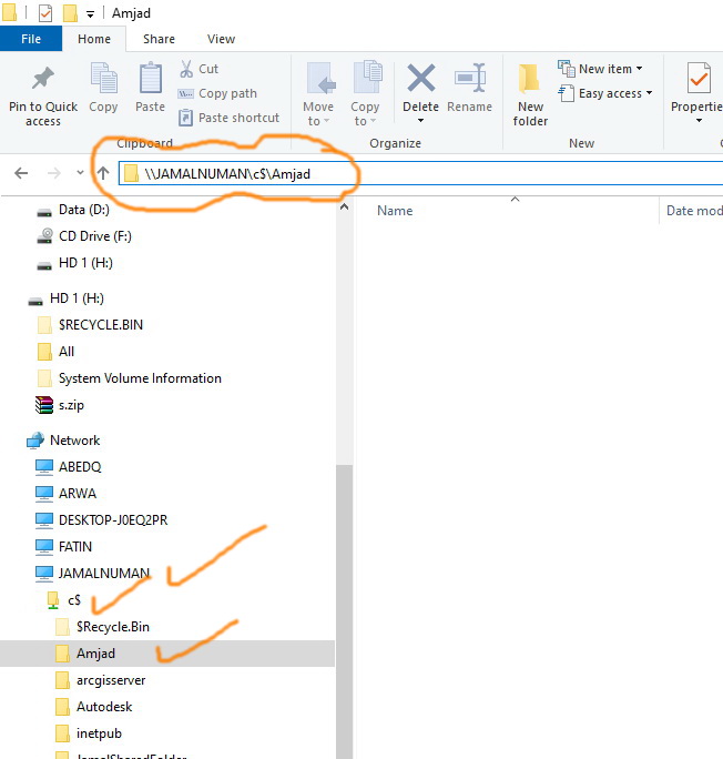 Windows 10.0.18362.720: How to share a particular folder such that the-clip_180.jpg