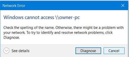 Wifi Connected Can Access Internet but Network Computers Can't Reach I-network-error.jpg