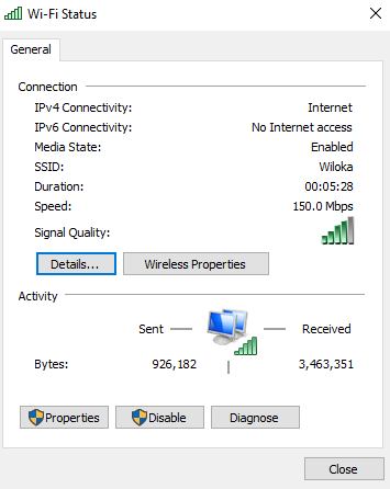 Windows 10 1909 WIFI connection issue-capture.png