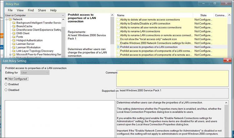 Internet Properties &gt; Connections &gt; Lan Settings - not able to change-1.jpg