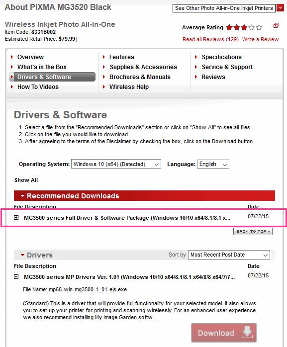 How to connect Canon MG3520 printer when &quot;Not Detected&quot;?-mg3520.jpg