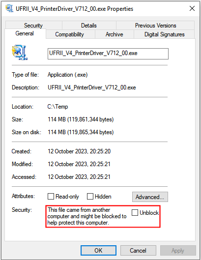 Shared printer can't be used over WiFi-unblock_driver_installer.png