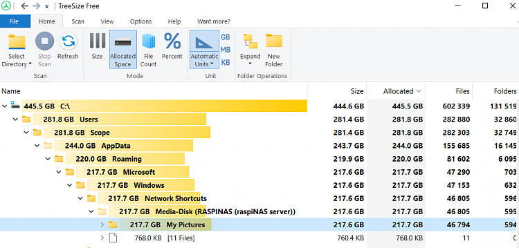 Windows 10 network shortcut taking up space on C drive-screenshot-2023-11-26-104819.png