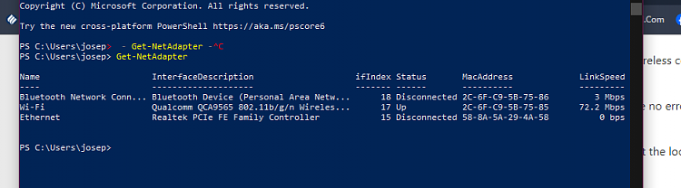 your connection was interrupted a network change was detected-powershell.png