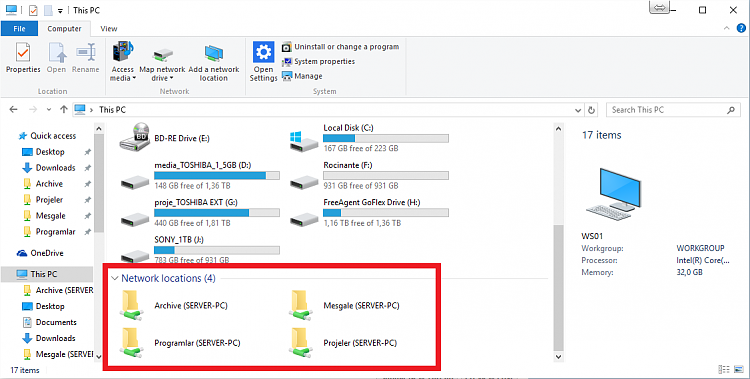 Network Locations' Harddisk Space Info Are Not Shown-w10.png
