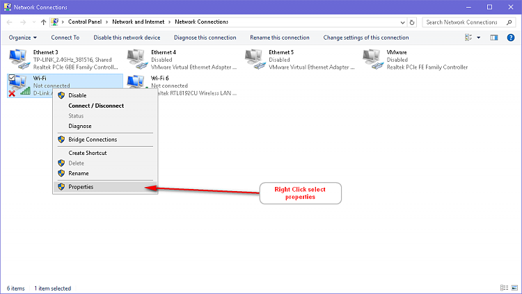 Expert Network advice needed-right-click-select-properties.png