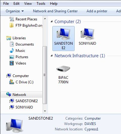 Laptop cannot see &quot;My Documents&quot; on PC drive E:-network1.jpg