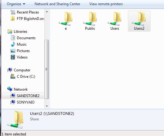 Laptop cannot see &quot;My Documents&quot; on PC drive E:-network2.jpg