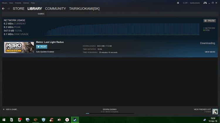 steam download speeds