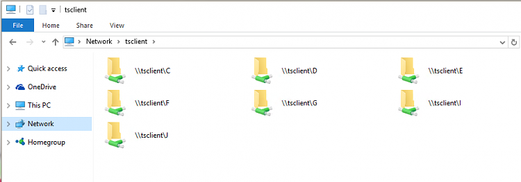What is the tsclient computer in my Network window in Windows 10?-image.png