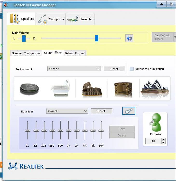 windows equalizer audio