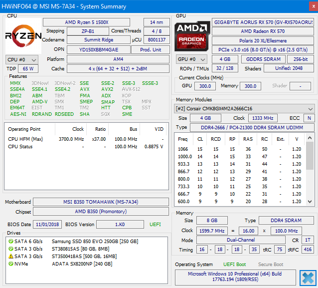 Newly Built PC Windows 10 Freezes On Boot-syssum.png