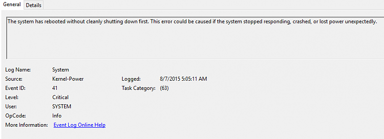 Overclocking Failed Errors